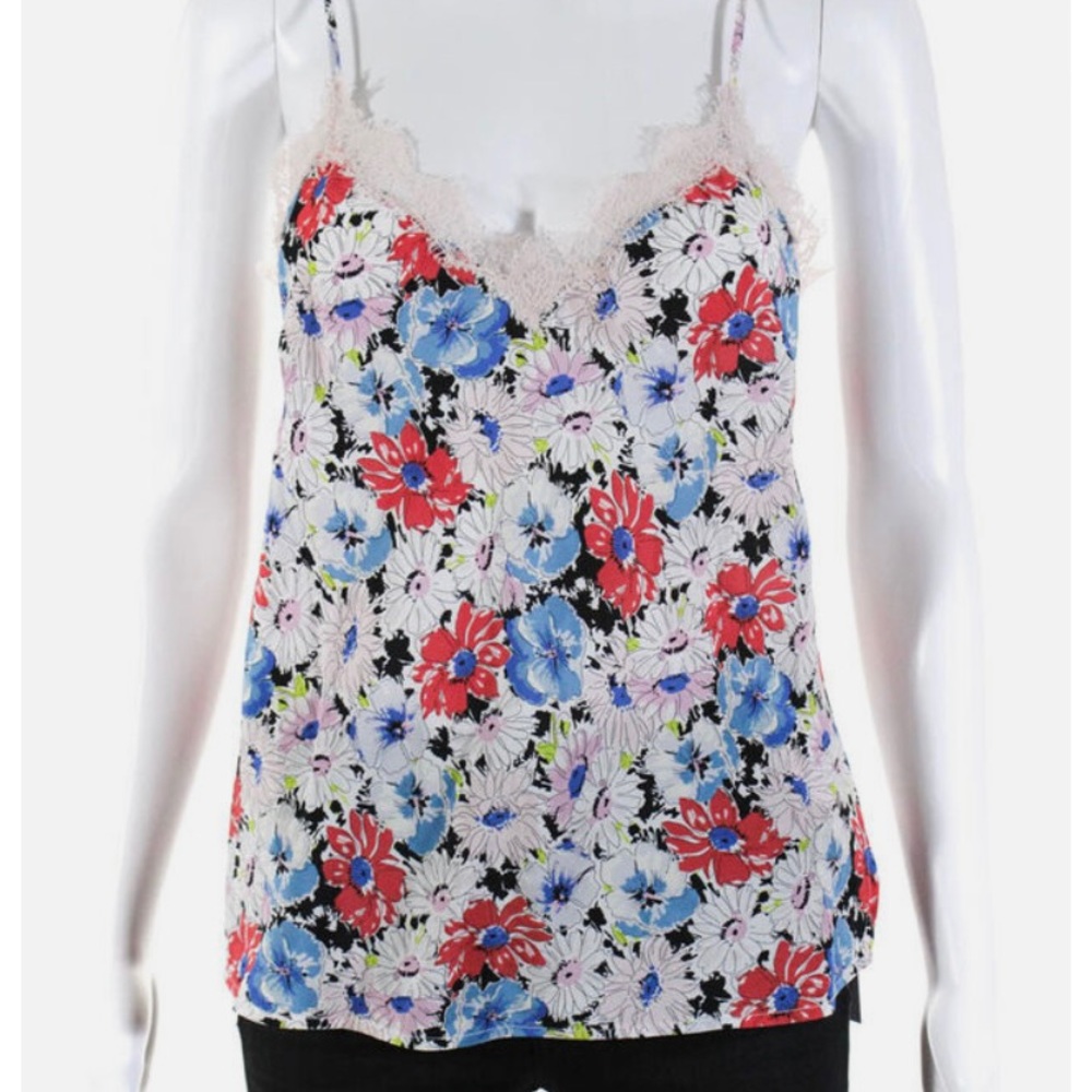 veronica beard gil cami in floral